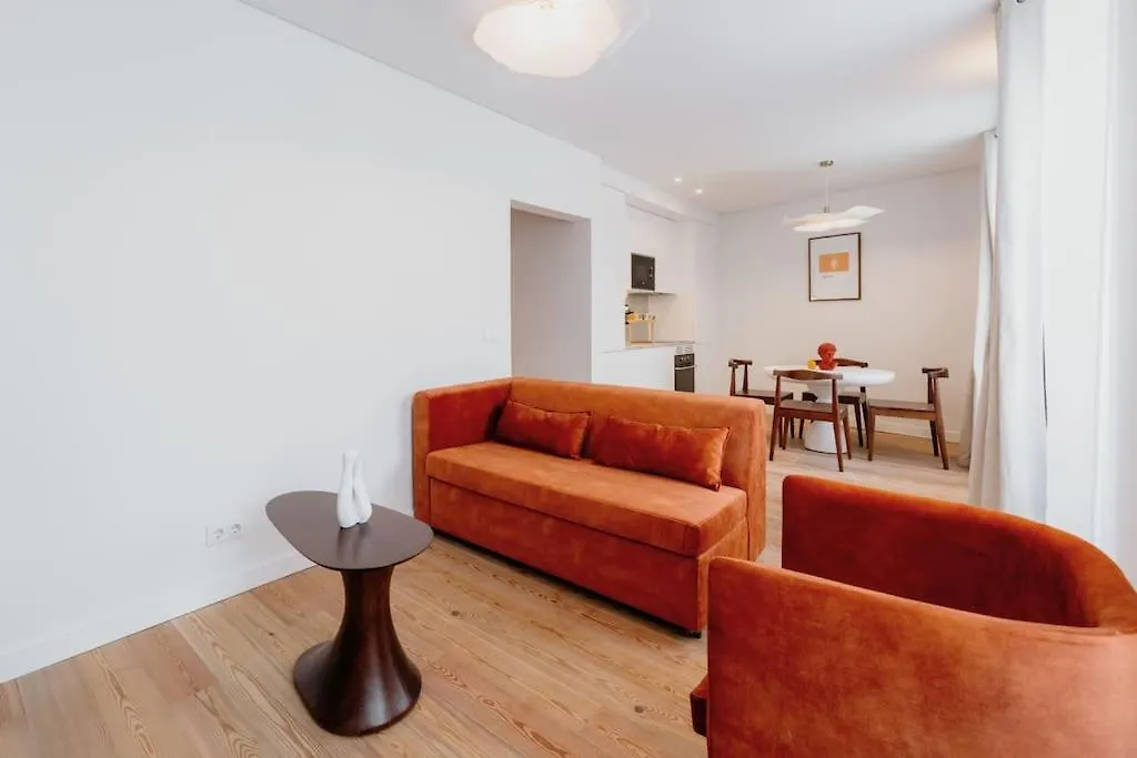 Lisbon Orange House - Beautiful Two-Bedroom Apartment 1D